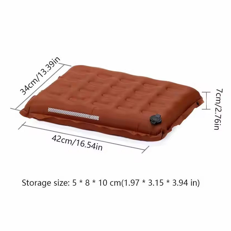 Self-Inflating Camping Seat Cushion