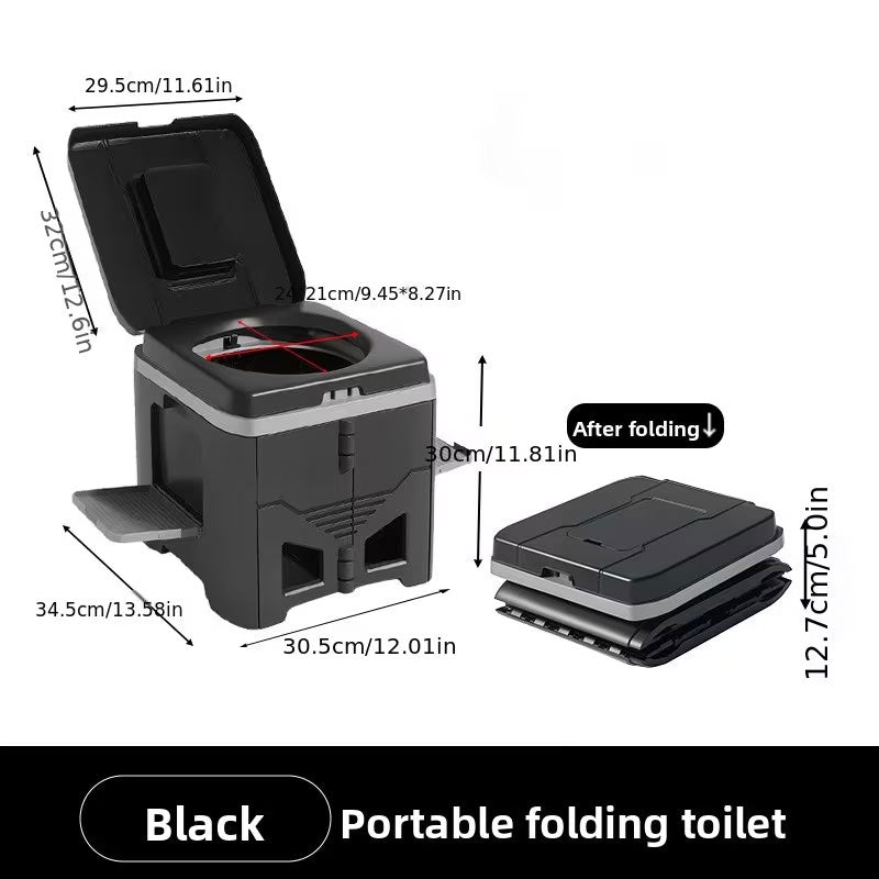 Folding Portable Camping Toilet