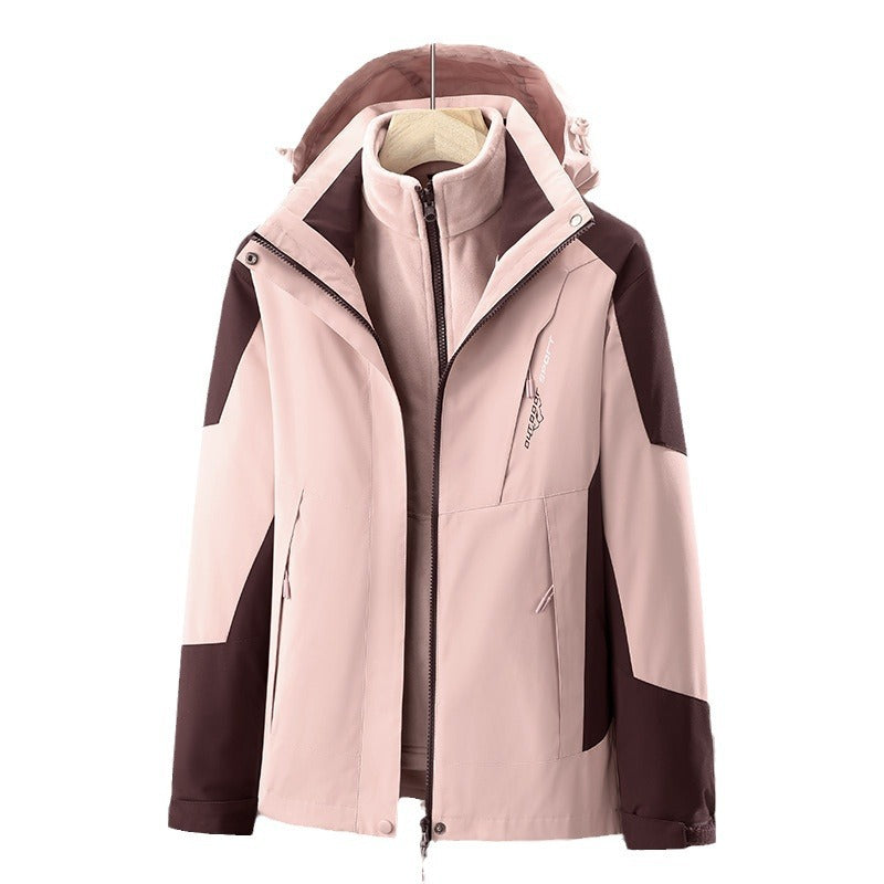 3-in-1 Hooded Outdoor Jacket