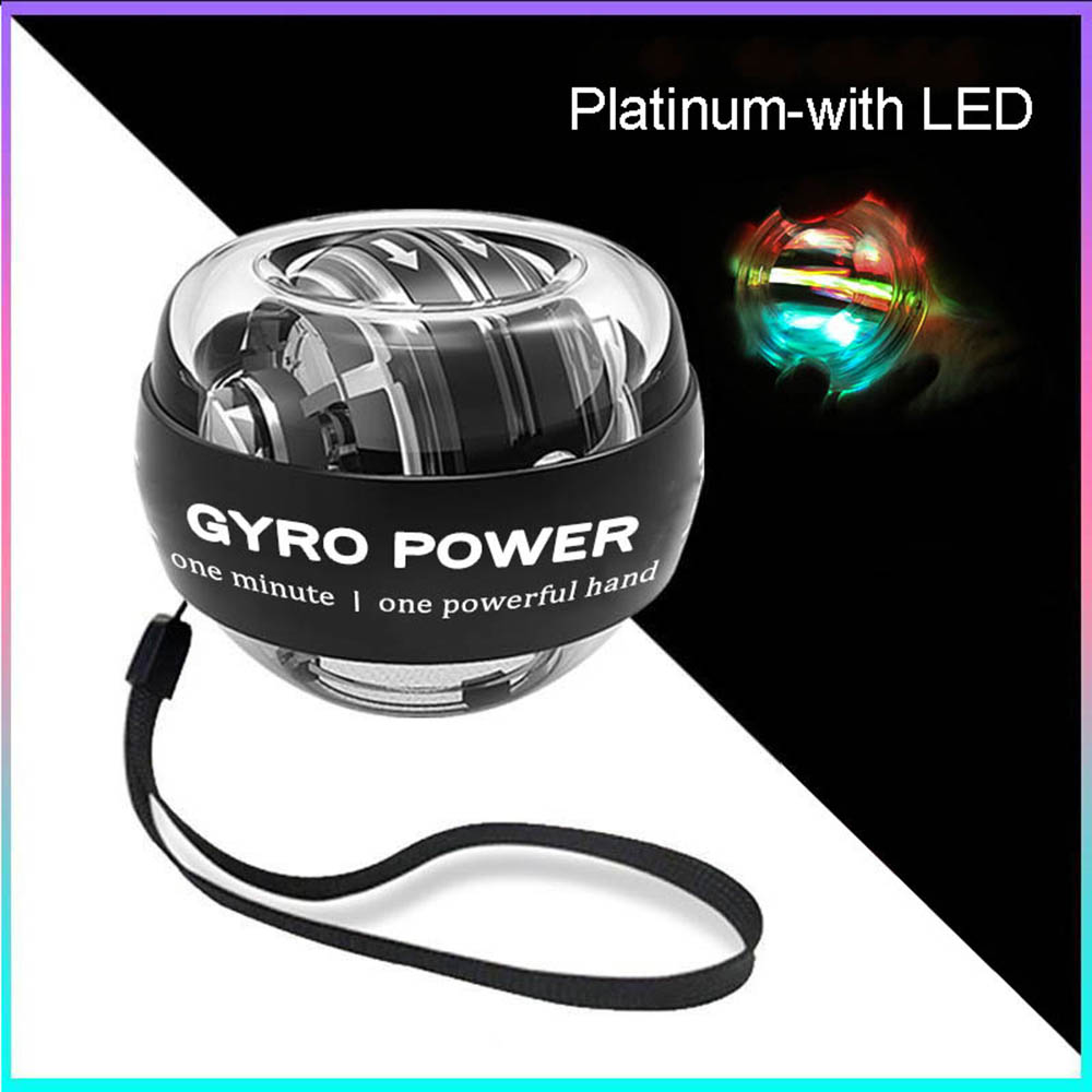 Self-Starting Gyroscopic Wrist Trainer with Counter