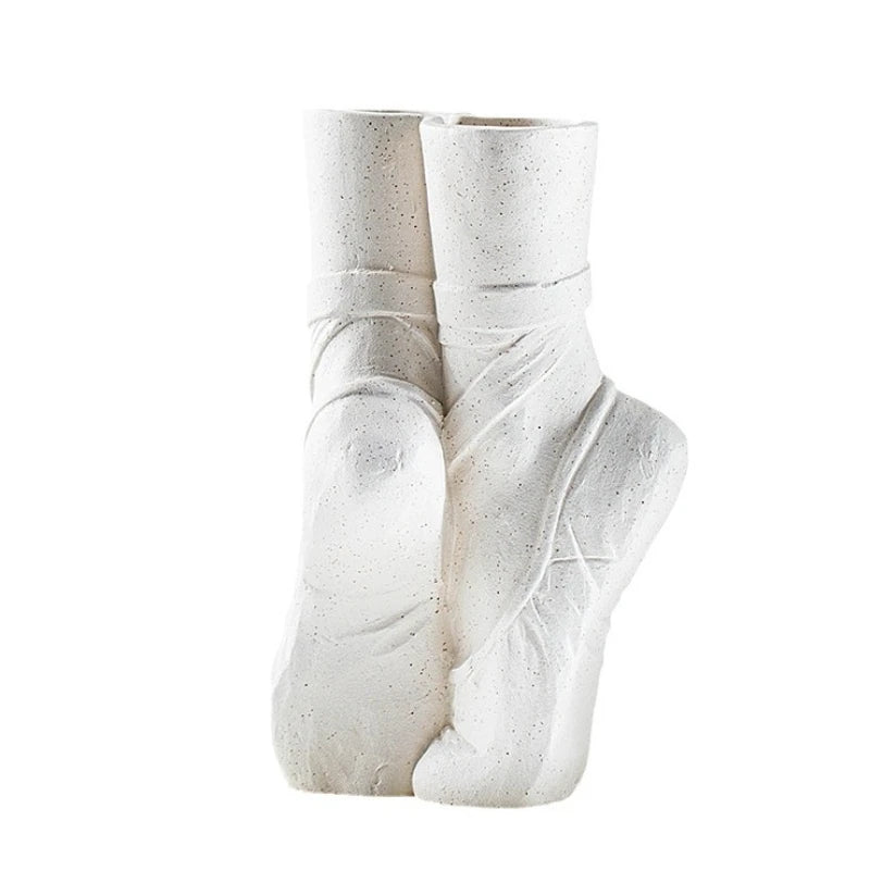 Ceramic Vase Ballet Shoes Dancer
