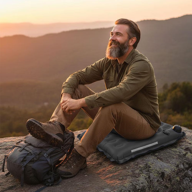 Self-Inflating Camping Seat Cushion