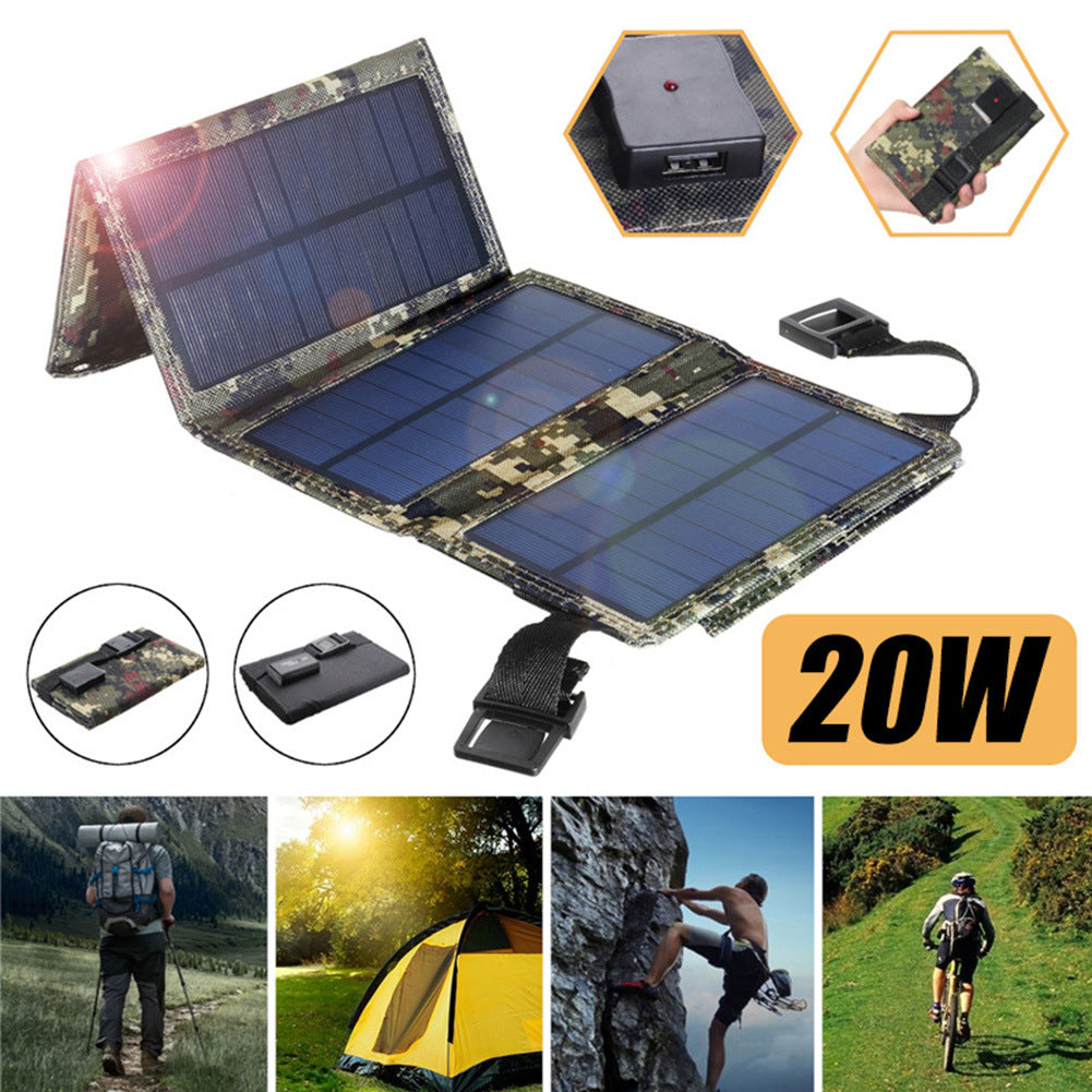 Foldable USB Solar Charger | 8W