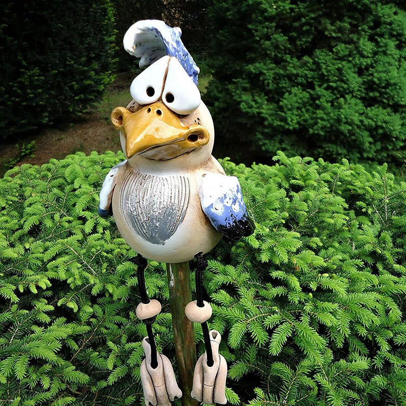 Sparrow Garden Ornament