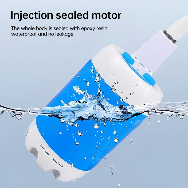 Rechargeable Camping Shower Pump | Digital Display