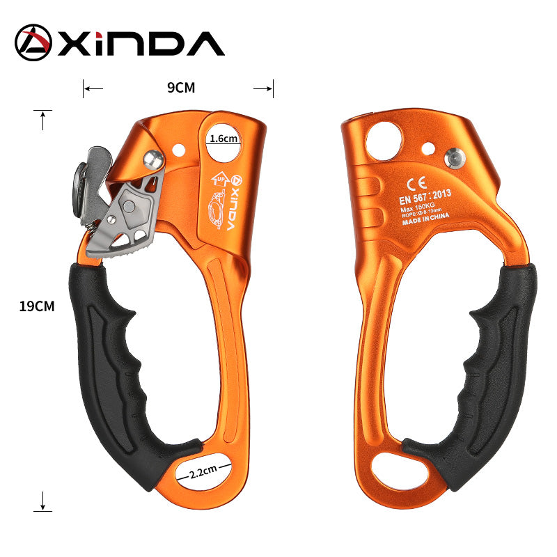 XINDA Left-Hand Rope Ascender