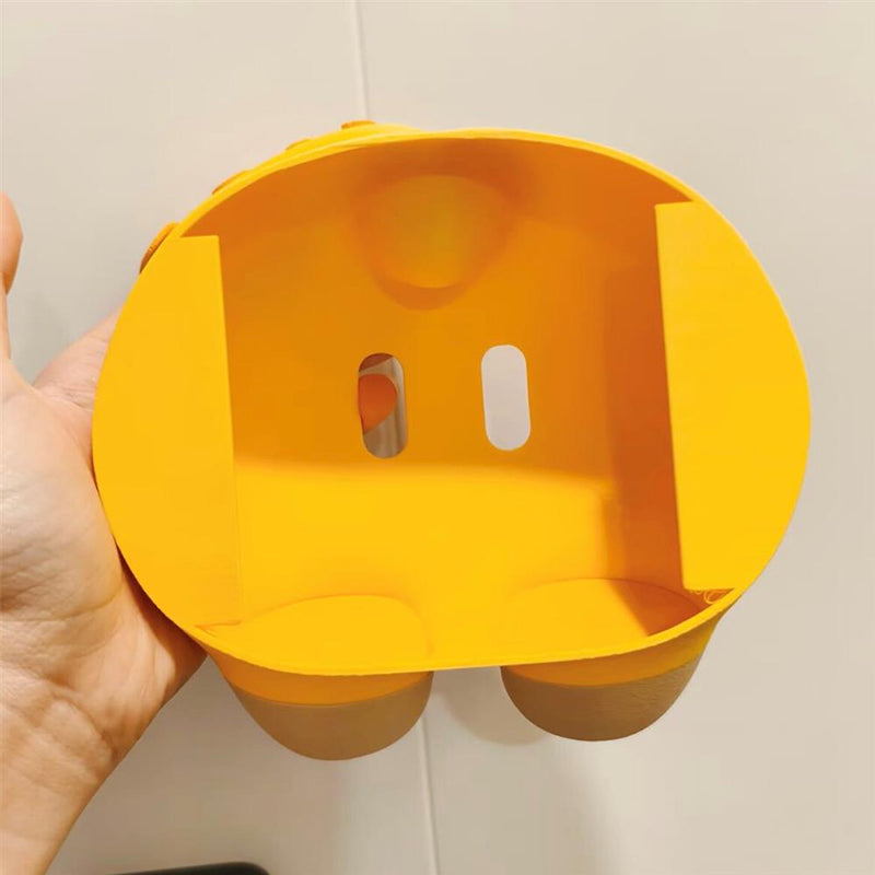 Orange Cat Light Switch Decal | 3D Design