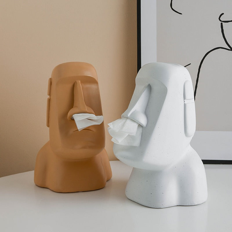 Moai Tissue Holder