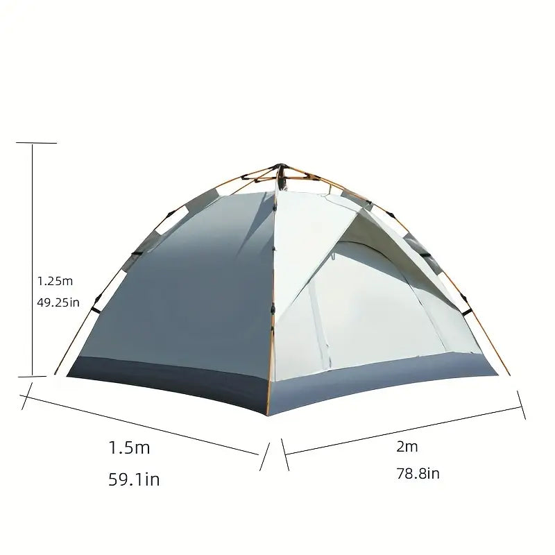 3–4-Person Pop-Up Camping Tent