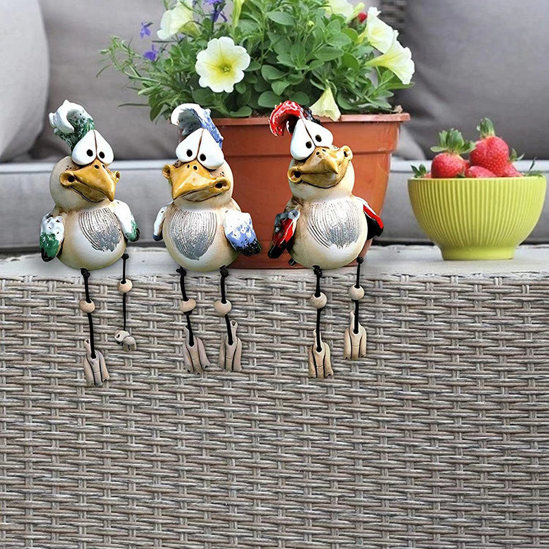 Sparrow Garden Ornament