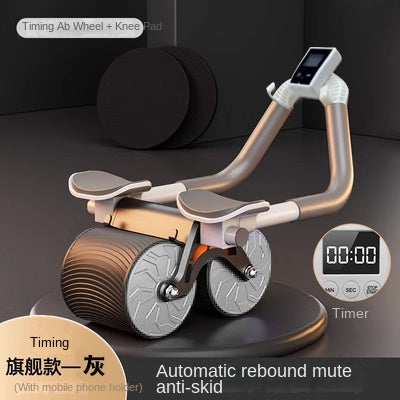 Auto-Return Ab Roller with Elbow Support