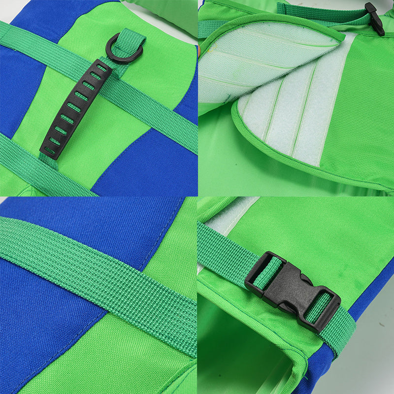 Dog Life Jacket | Tail Design & Grab Handle