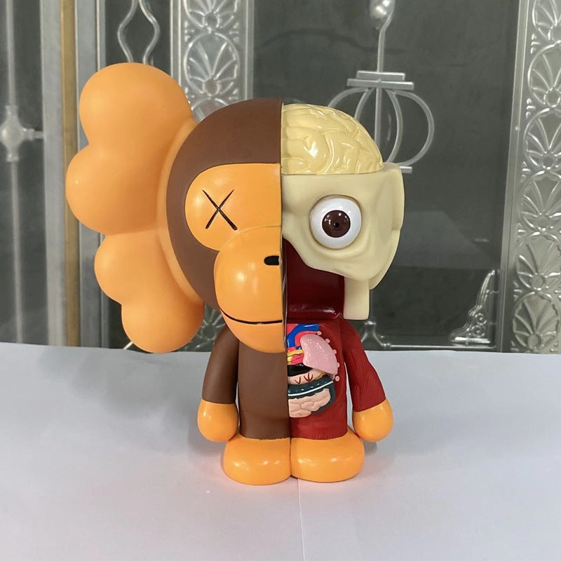 KAWS Sesame Street Doll, Monkey, Money Monkey, Stand up...