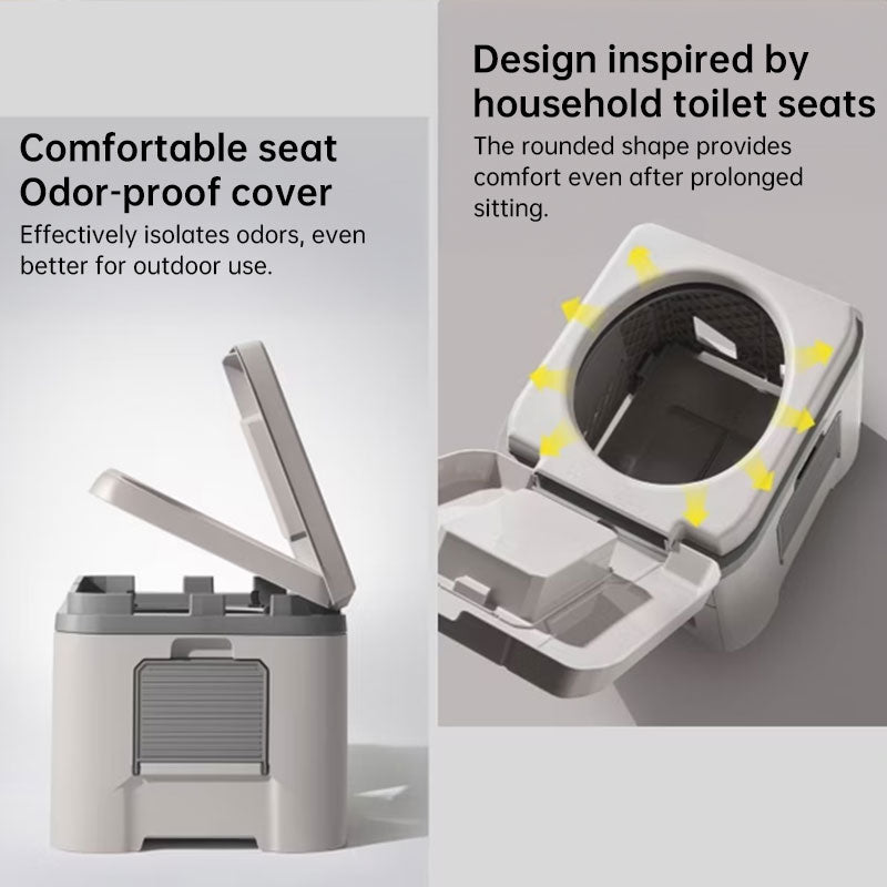 Folding Portable Camping Toilet