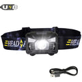 CREE LED Motion-Sensor Headlamp | USB Rechargeable