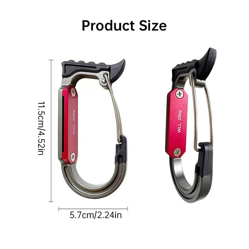 Aluminum Harness Hook & Tool Holder
