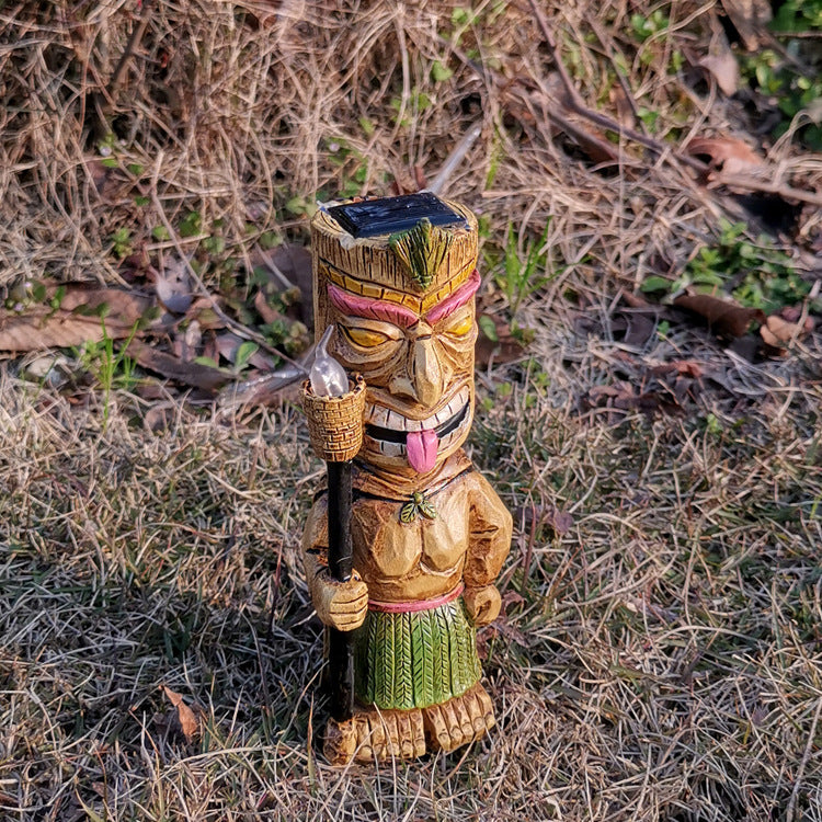 Solar Totem Garden Light