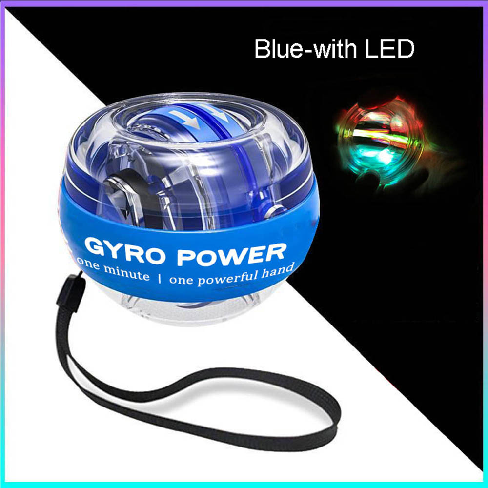 Self-Starting Gyroscopic Wrist Trainer with Counter