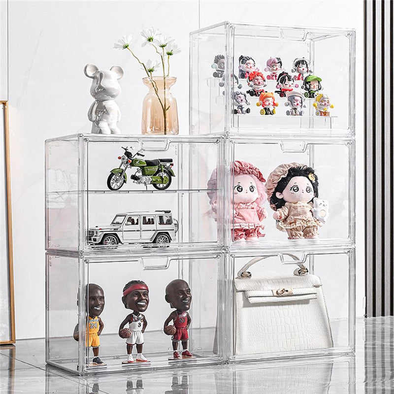 Foldable Magnetic Acrylic Case - Display & Protect Action Figures