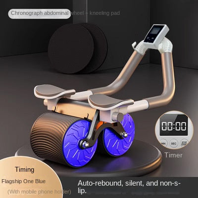 Auto-Return Ab Roller with Elbow Support