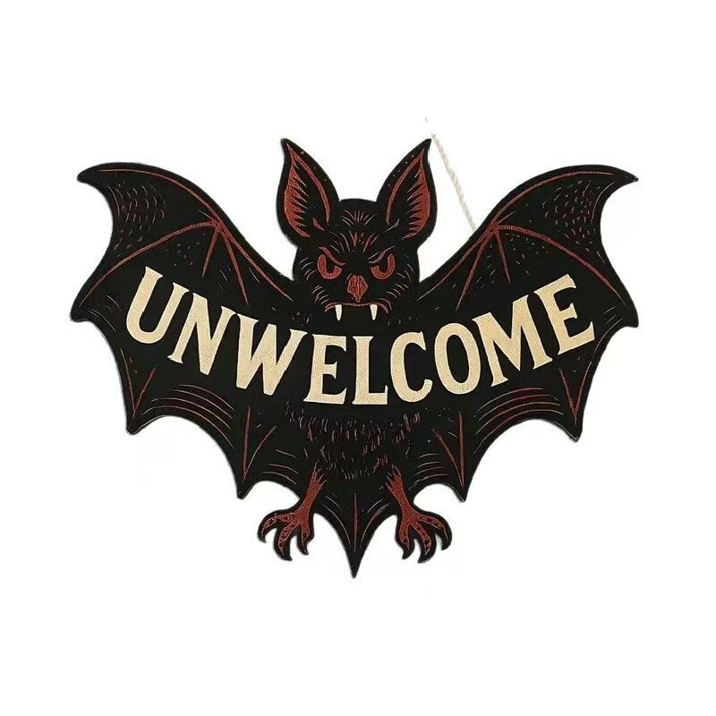 Bat Wooden Ornament