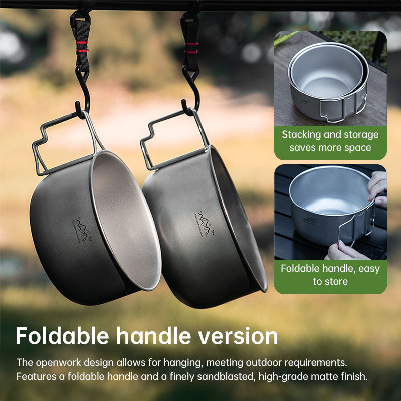 Titanium Alloy Camping Pot