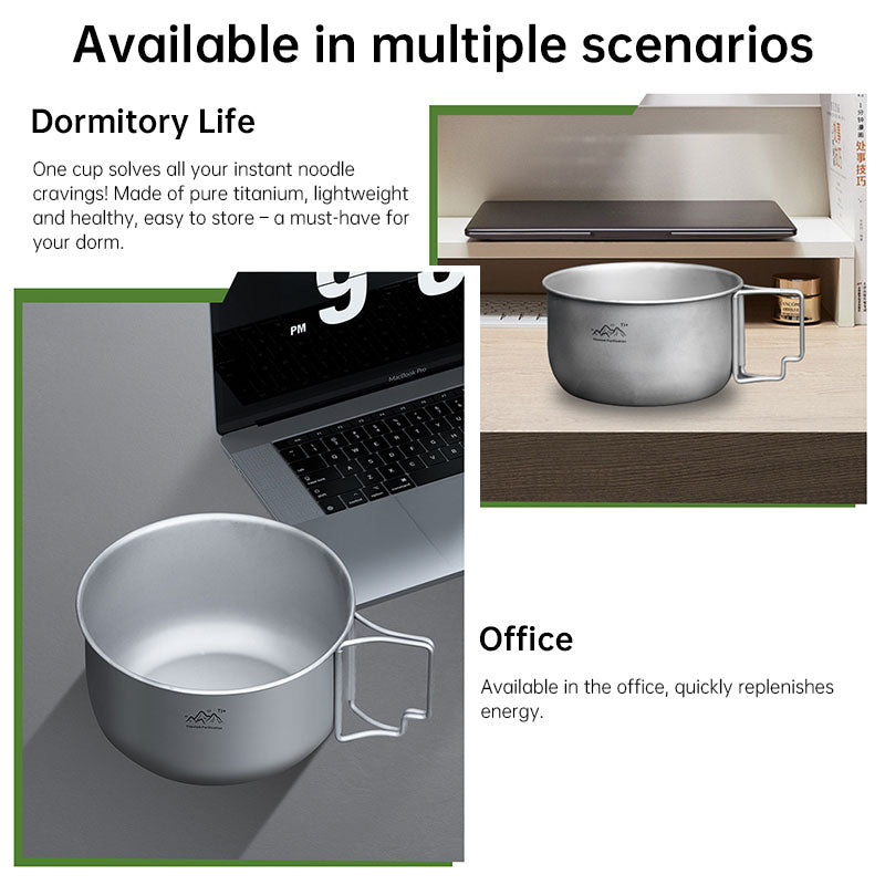 Titanium Alloy Camping Pot