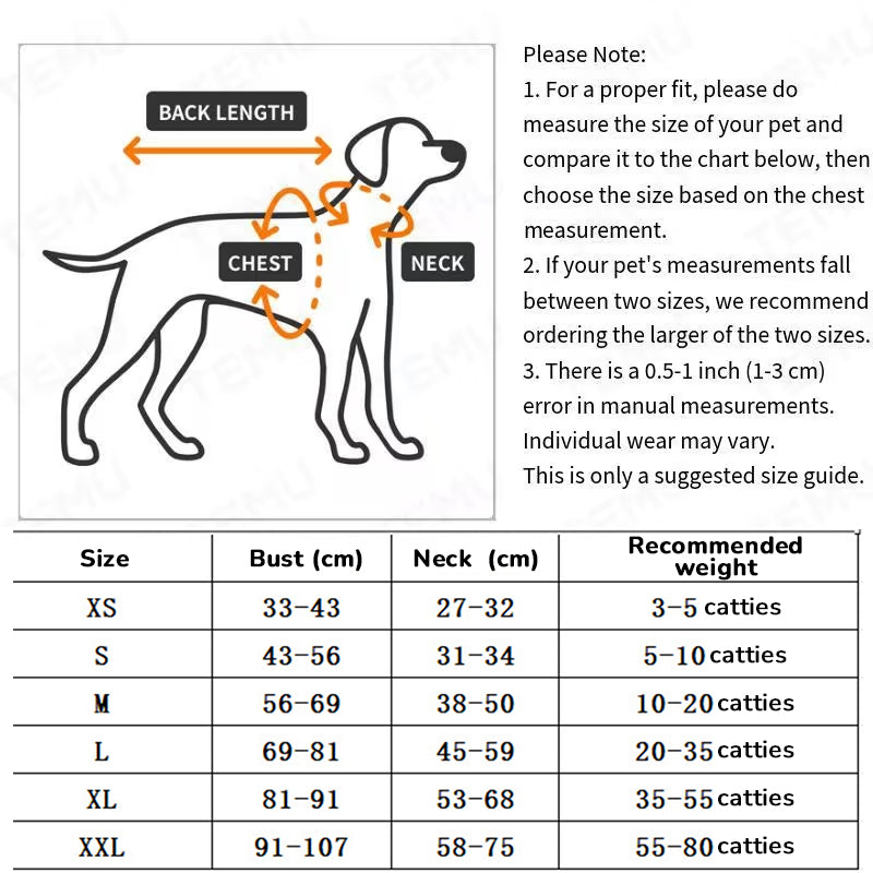 Dog Life Jacket | Tail Design & Grab Handle