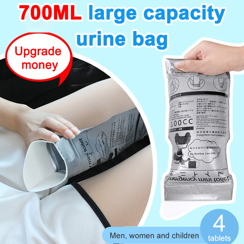 Portable Urinal Bags | 700ml, 4-Pack