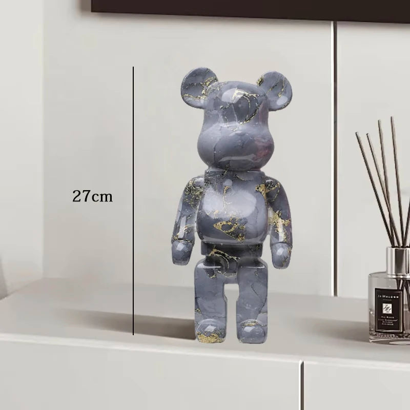 27cm Graffiti Bear Statue