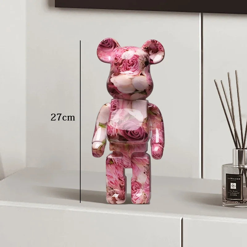 27cm Graffiti Bear Statue