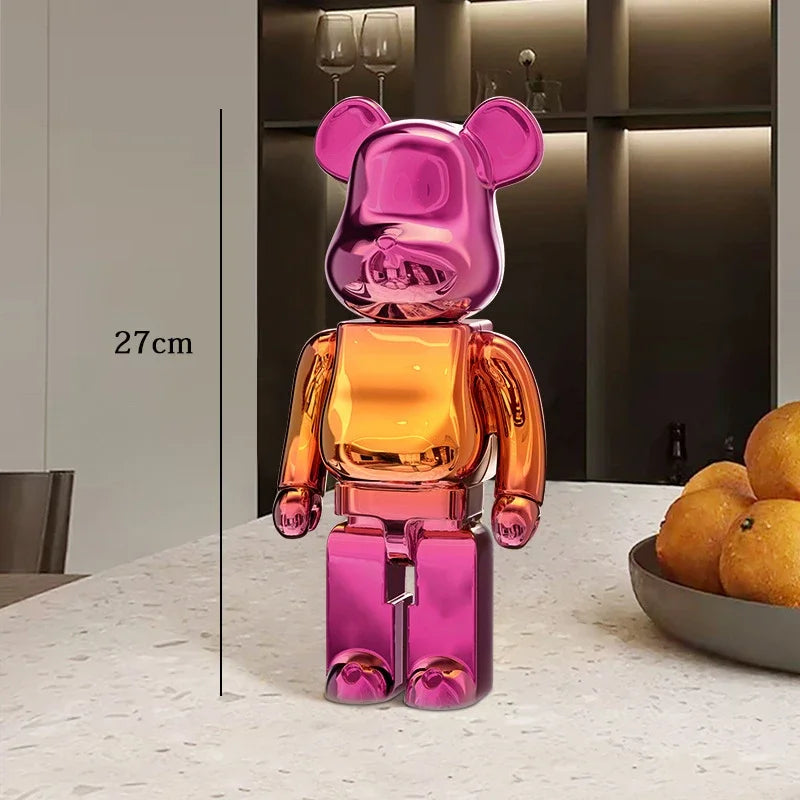 27cm Graffiti Bear Statue