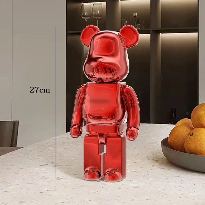 27cm Graffiti Bear Statue