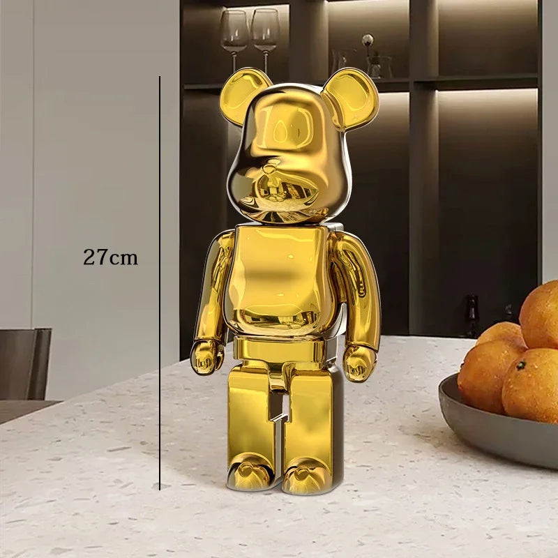 27cm Graffiti Bear Statue