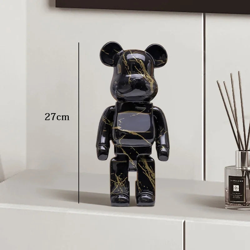 27cm Graffiti Bear Statue