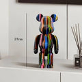 27cm Graffiti Bear Statue