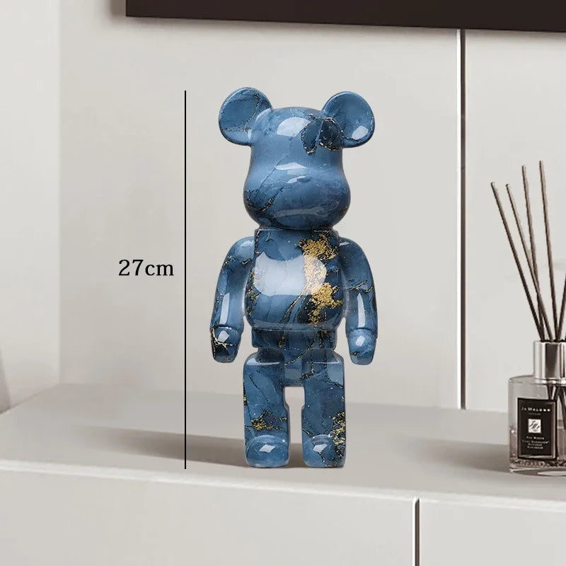 27cm Graffiti Bear Statue