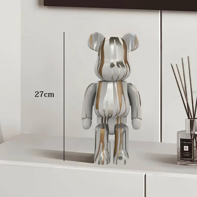 27cm Graffiti Bear Statue