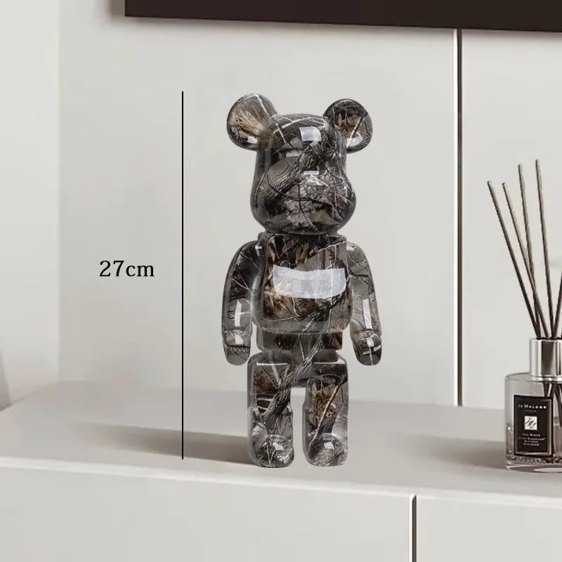 27cm Graffiti Bear Statue