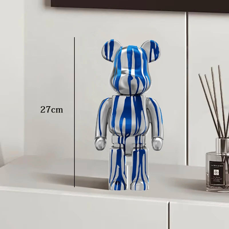 27cm Graffiti Bear Statue