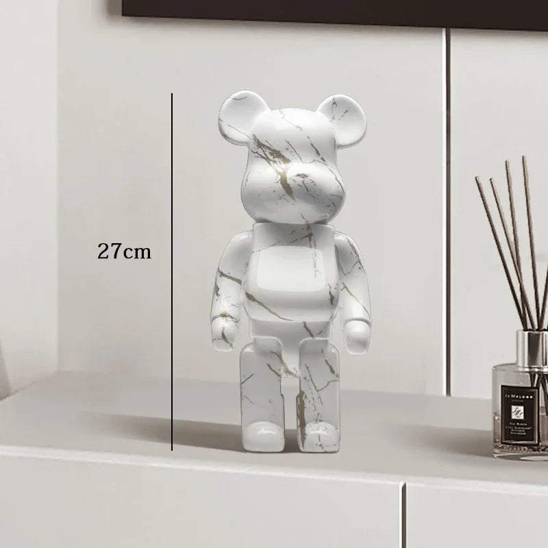 27cm Graffiti Bear Statue