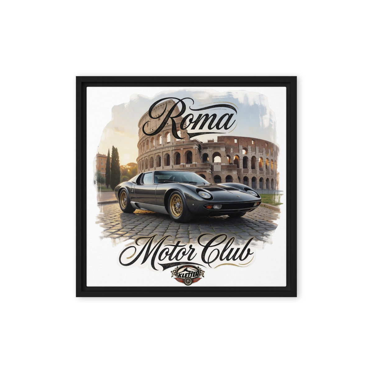KLETTER STORE Wall Art - Framed Canvas