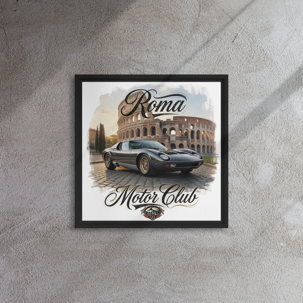 KLETTER STORE Wall Art - Framed Canvas