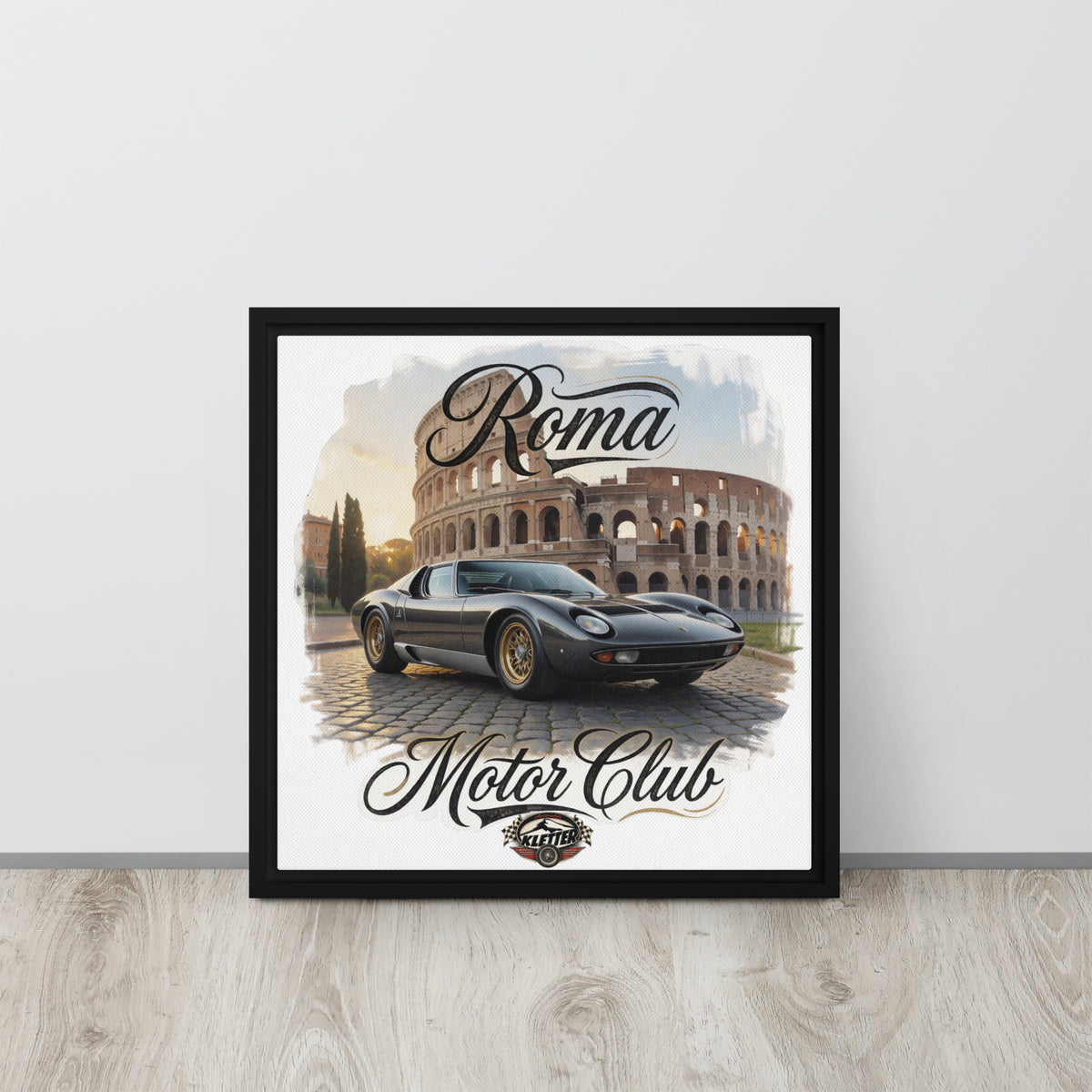 KLETTER STORE Wall Art - Framed Canvas