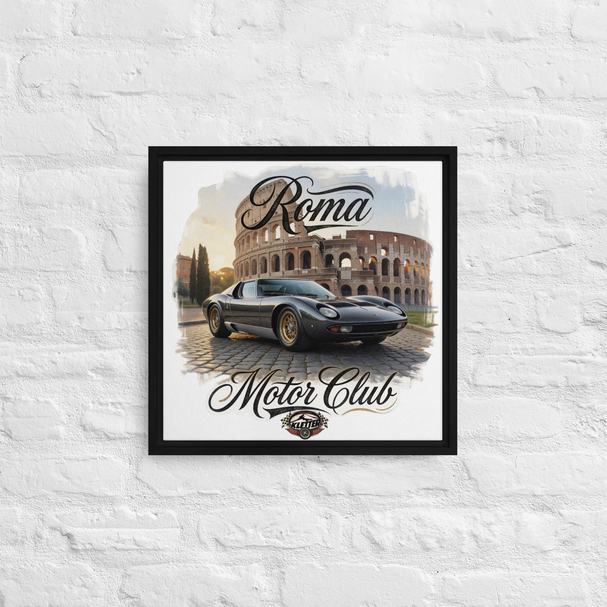 KLETTER STORE Wall Art - Framed Canvas