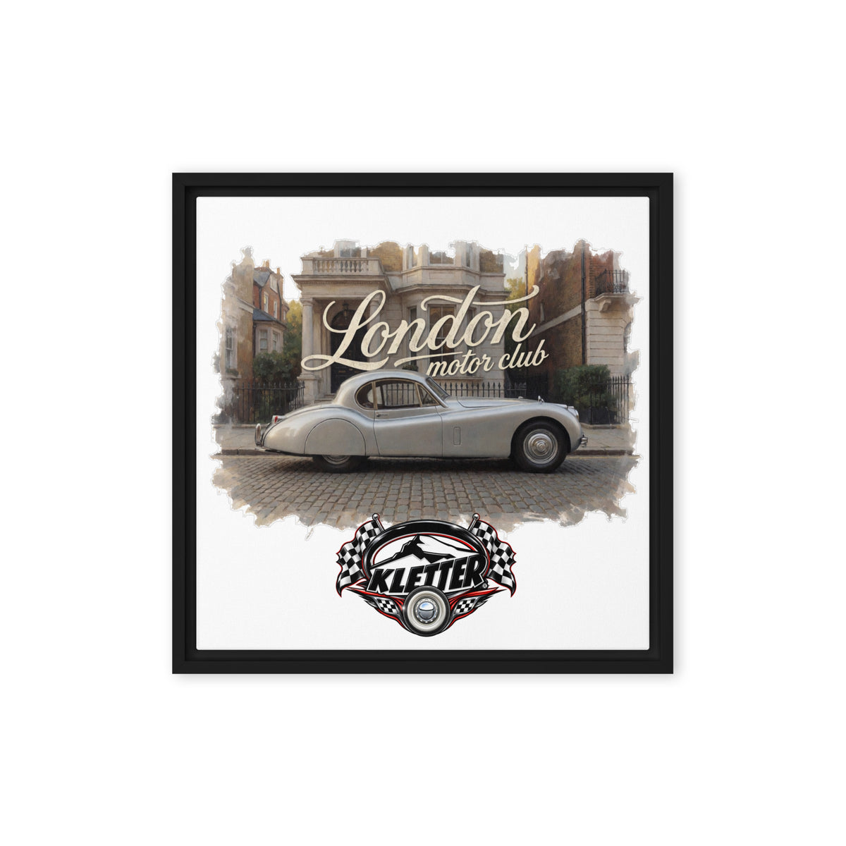 KLETTER STORE Wall Art - Framed Canvas