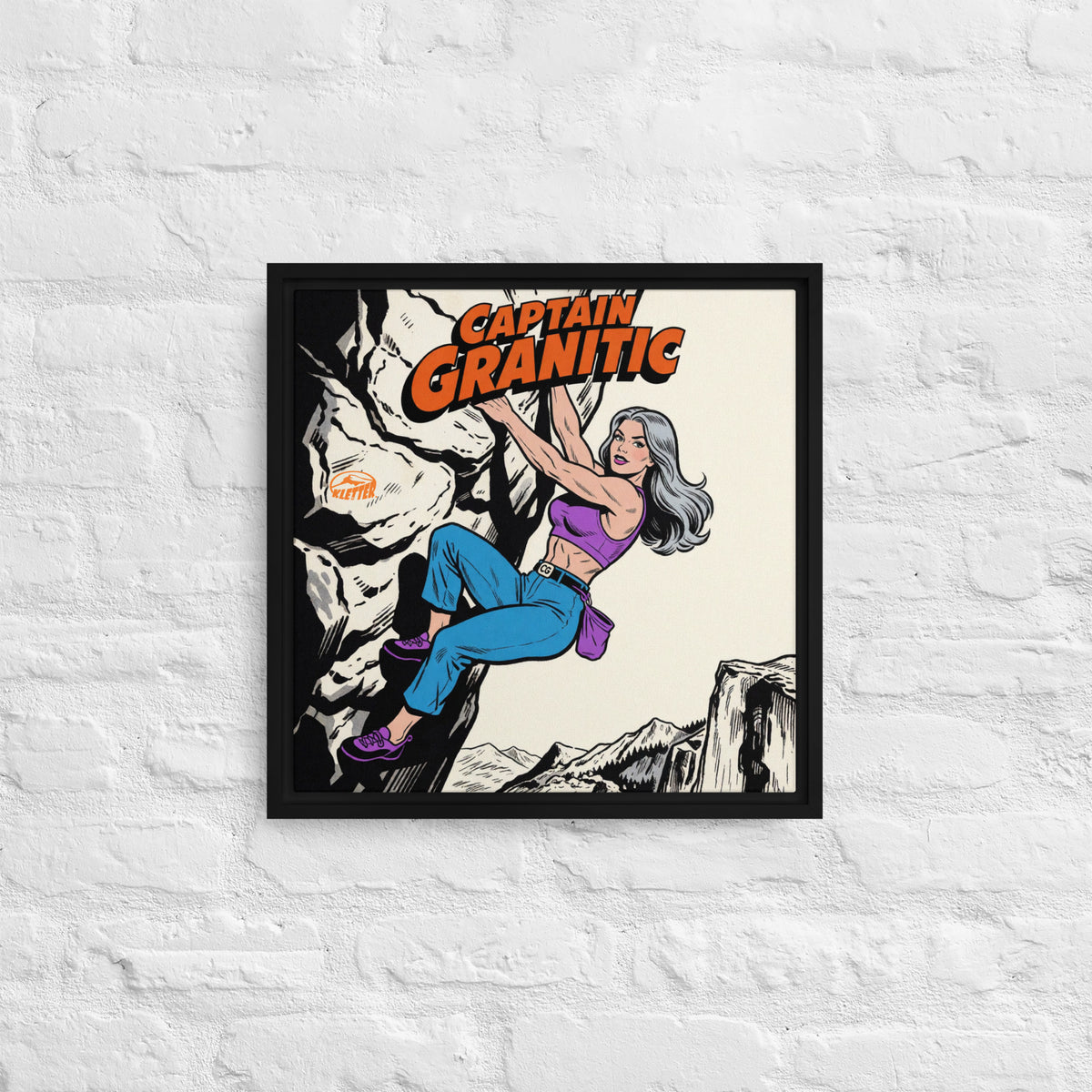 KLETTER STORE Wall Art - Framed Canvas