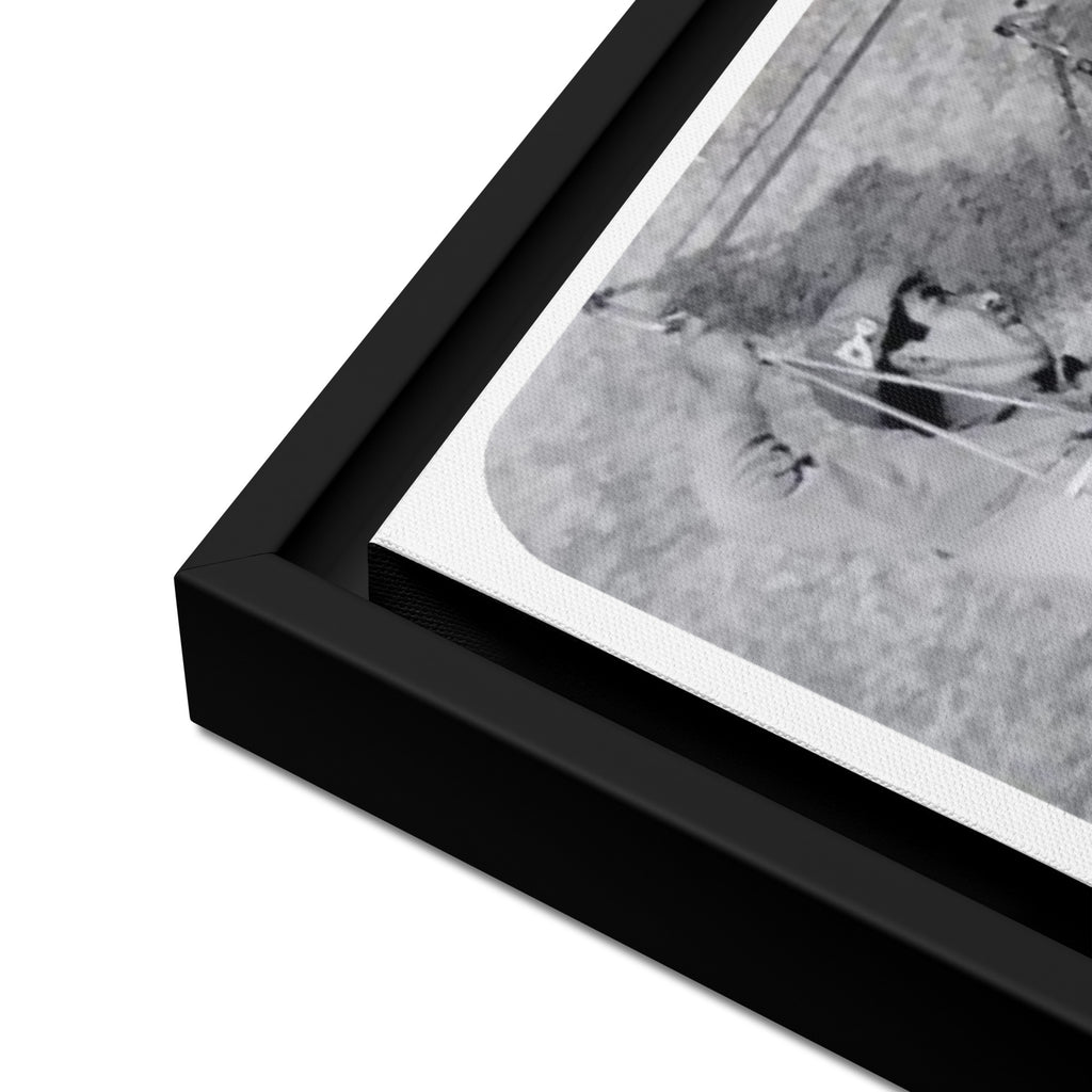 KLETTER STORE Wall Art - Framed Canvas