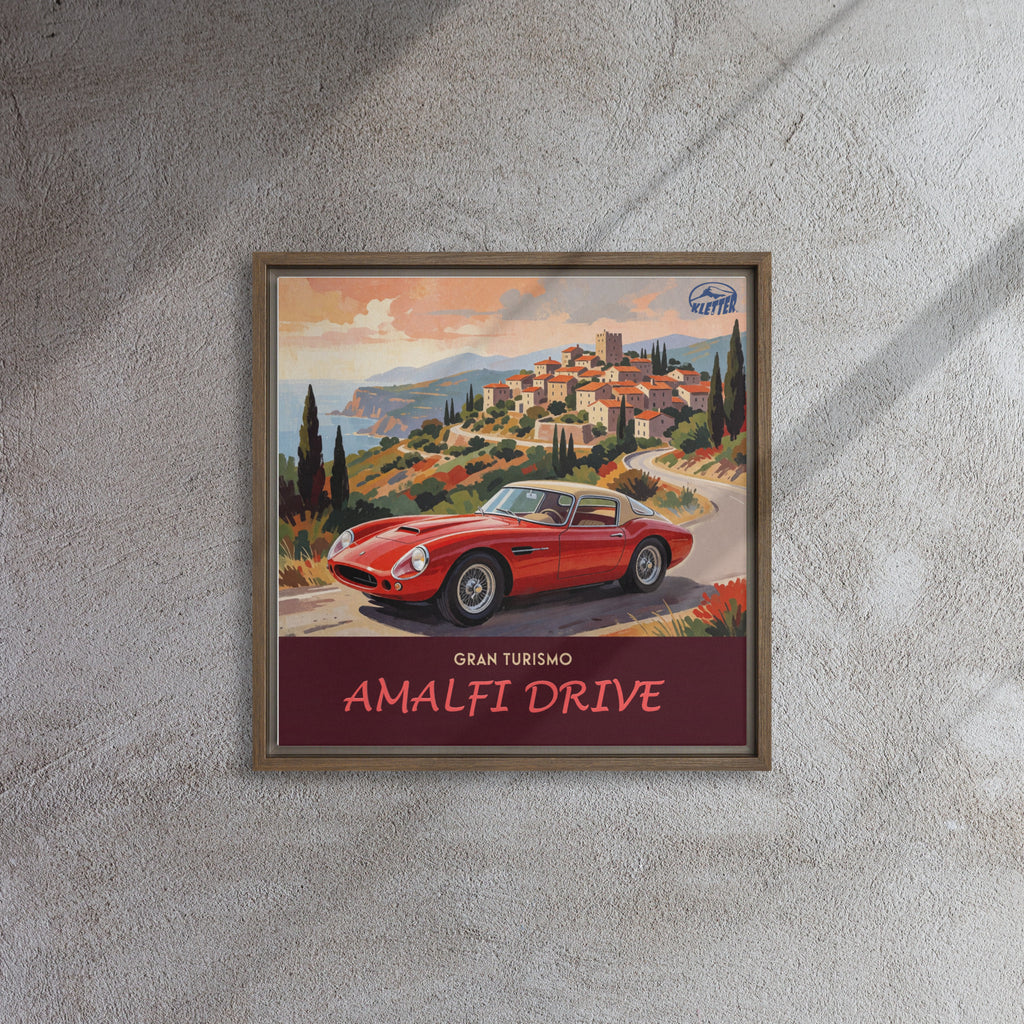 KLETTER STORE Wall Art - Framed Canvas