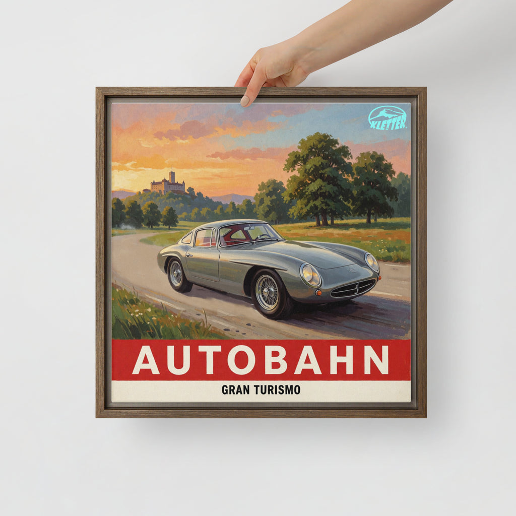 KLETTER STORE Wall Art - Framed Canvas